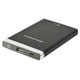 Monoprice Battery Backup and LED Flashlight for iPhone®, iPod®, and other USB Mobile Devices (3500mAh, 1A) - Black (Open Box)(Limit 25 per Customer)