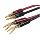 Monoprice Affinity Premium 12AWG Hi-Fi Speaker Cable with Solid Brass Interchangeable Terminals, 15ft (Open Box)
