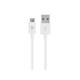 Monoprice Select Series USB-A to Micro B Cable, 2.4A, 22/30AWG, White, 15ft (Open Box)