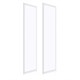 2 Pack 1x4FT Flush Mount LED Flat Panel Light 40W 4000k Cool white