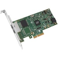 Intel Ethernet Server Adapter I350-T2 - PCI Express x4 - 2 Port(s) - 2 x Network (RJ-45) - Twisted Pair - Low-profile, Full-height - Retail