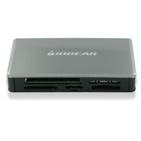 IOGEAR 56-in-1 Memory Card Reader and Writer - 56-in-1 - CompactFlash Type I, CompactFlash Type II, Microdrive, Secure Digital (SD) Card, Secure Digital High Capacity (SDHC), miniSD Card, MultiMediaCa
