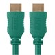 Monoprice Select Series High Speed HDMI Cable - 4K @ 24Hz, 10.2Gbps, 28AWG, 1.5ft, Green
