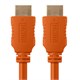 Monoprice Select Series High Speed HDMI Cable - 4K @ 24Hz, 10.2Gbps, 28AWG, 1.5ft, Orange