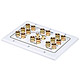 3-Gang 8.2 Surround Sound Distribution Wall Plate