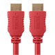 Monoprice Select Series High Speed HDMI Cable - 4K @ 24Hz, 10.2Gbps, 28AWG, 1.5ft, Red