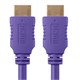 Monoprice Select Series High Speed HDMI Cable - 4K @ 24Hz, 10.2Gbps, 28AWG, 1.5ft, Purple