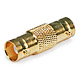 BNC Female to Female Coupler - Gold Plated