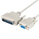 Monoprice 6ft HP PLT/LAS DB9F/DB25M Cable