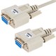 Monoprice 6ft Null Modem DB 9 F/F Molded Cable