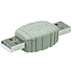 USB 2.0 A Male to A Male Gender Changer Adapter