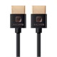 Ultra Slim Series High Speed HDMI Cable, 6ft Black