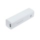 2-in-1 Wall Charger and Battery Pack (3000mAh, 1A), White