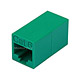 Cat6 Crossover Inline Coupler - Green