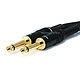 Monoprice 6ft Premier Series 1/4in TS Male to Male Audio Cable, 16AWG (Gold Plated)