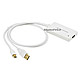 Mini Displayport 1.1 Male and USB Male Audio to HDMI Female Converting Adapter
