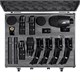 Stage Right 7-piece Drum and Instrument Mic Kit with Mounts and Case