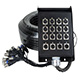 16-channel XLR Snake & 12x4 Stage Box - 98 feet (30 Meters)