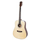 Woodstock Vintage Dreadnought Acoustic Guitar, Natural