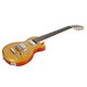 Monoprice Indio Mini 66 Electric Guitar with Gig Bag Goldtop