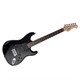 Monoprice Indio Cali Classic Electric Guitar with Gig Bag, Black(Limit 20 per Customer)