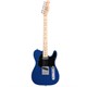 Indio Retro Classic Electric Guitar with Gig Bag, Blue