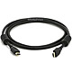 Monoprice Select Series High Speed HDMI Cable - 4K @ 24Hz, 10.2Gbps, 28AWG, 6ft, Black