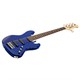 Monoprice Indio Jamm 5-string Electric Bass with Gig Bag Blue