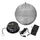 Stage Right by Monoprice Mirror Ball & Motor with LED Lights