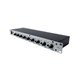 8-Channel 1U Mic Line Rack Mixer with Phantom Power