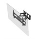 Stable Series Full Motion Wall Mount for Large 37 - 70 inch TVs Max 132 lbs