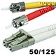 Monoprice Fiber Optic Cable - LC to ST, OM3, 50/125 Type, Multi Mode, 10Gb, Duplex, Aqua, 1m