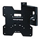 Titan Series Dual Pivot Single arm Swivel Wall Mount for Small 20 - 42 inch TVs 80lbs Black