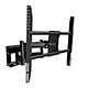 Titan Series Extra Large Full Motion Wall mount for Extra Large TVs 300lbs Black