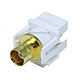 Keystone Jack - Modular BNC (White)