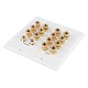 2-Gang 7.2 Surround Sound Distribution Wall Plate