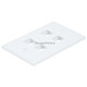 Wall Plate for Keystone, 4 Hole - White