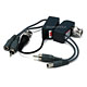 1 Channel Passive CCTV BALUN - Video/Audio/Power over Cat5