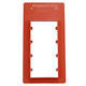 4-Gang Low Voltage Mounting Bracket - Ring Type