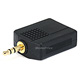 3.5mm TRS Stereo Plug to 2x 1/4in (6.35mm) TRS Stereo Jack Splitter Adapter, Gold Plated