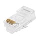 8P8C RJ45 Modular Plugs for Solid Cat5/Cat5e Ethernet Cable, 100 pcs/pack