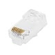Cat6 Plug Stranded W/Insert 50U 100pcs/Bag