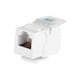 RJ11 Toolless Keystone Jack, White