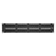 48-port Cat6 Patch Panel, 110 Type (568A/B Compatible)