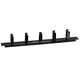 Monoprice 1U (19 x 1.75 in) Metal D-Ring Premium Cable Management Panel