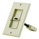 1-port 2-piece Inset Wall Plate with 4in Built-in Flexible High Speed HDMI Cable With Ethernet, Beige