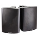 Image of 2-Way Active Wall Mount Speakers (Pair) - 25W - Black