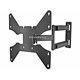 Titan Series Swivel Wall Mount for Medium 32 - 46 inch TVs 125lbs Black