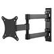 Stable Series Large Full Motion Wall Mount for Small Displays Max 33 lbs UL Certified