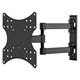 Stable Series Large Full Motion Wall Mount for Medium Displays Max 44 lbs UL Certified